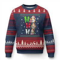 Funny Guinea Pig Ho Ho Ho Ugly Xmas Sweater Ugly Christmas Sweater Cute Pet Lover - Wonder Print Shop
