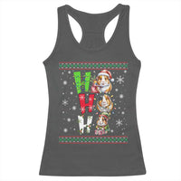Funny Guinea Pig Ho Ho Ho Ugly Christmas Sweater Racerback Tank Top Cute Pet Lover - Wonder Print Shop