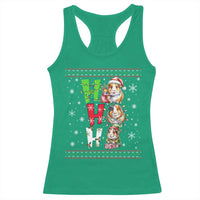 Funny Guinea Pig Ho Ho Ho Ugly Christmas Sweater Racerback Tank Top Cute Pet Lover - Wonder Print Shop