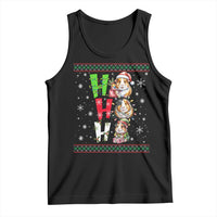Funny Guinea Pig Ho Ho Ho Ugly Christmas Sweater Tank Top Cute Pet Lover - Wonder Print Shop