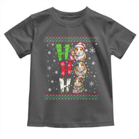 Funny Guinea Pig Ho Ho Ho Ugly Christmas Sweater Toddler T Shirt Cute Pet Lover - Wonder Print Shop