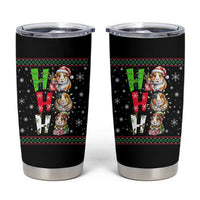 Funny Guinea Pig Ho Ho Ho Ugly Christmas Sweater Tumbler Cup Cute Pet Lover - Wonder Print Shop