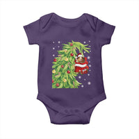 Funny Christmas Guinea In Green Hand Naughty Baby Onesie Cute Pet Lover Gift - Wonder Print Shop