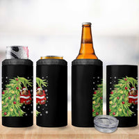 Funny Christmas Guinea In Green Hand Naughty 4 in 1 Can Cooler Tumbler Cute Pet Lover Gift - Wonder Print Shop