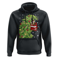 Funny Christmas Guinea In Green Hand Naughty Hoodie Cute Pet Lover Gift - Wonder Print Shop