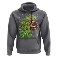 Funny Christmas Guinea In Green Hand Naughty Hoodie Cute Pet Lover Gift - Wonder Print Shop