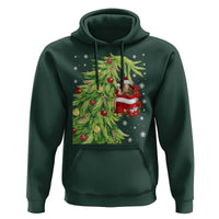 Funny Christmas Guinea In Green Hand Naughty Hoodie Cute Pet Lover Gift - Wonder Print Shop