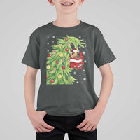 Funny Christmas Guinea In Green Hand Naughty T Shirt For Kid Cute Pet Lover Gift - Wonder Print Shop