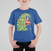 Funny Christmas Guinea In Green Hand Naughty T Shirt For Kid Cute Pet Lover Gift - Wonder Print Shop