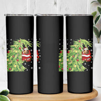 Funny Christmas Guinea In Green Hand Naughty Skinny Tumbler Cute Pet Lover Gift - Wonder Print Shop