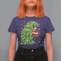 Funny Christmas Guinea In Green Hand Naughty T Shirt For Women Cute Pet Lover Gift - Wonder Print Shop