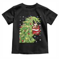 Funny Christmas Guinea In Green Hand Naughty Toddler T Shirt Cute Pet Lover Gift - Wonder Print Shop