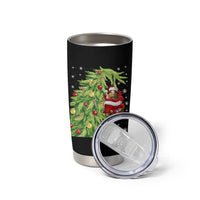 Funny Christmas Guinea In Green Hand Naughty Tumbler Cup Cute Pet Lover Gift - Wonder Print Shop
