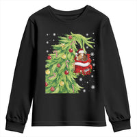 Funny Christmas Guinea In Green Hand Naughty Youth Sweatshirt Cute Pet Lover Gift - Wonder Print Shop