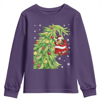 Funny Christmas Guinea In Green Hand Naughty Youth Sweatshirt Cute Pet Lover Gift - Wonder Print Shop