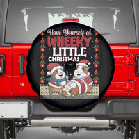 Have Yourself A Wheeky Little Christmas Spare Tire Cover Funny Guinea Pig Lover - Wonder Print Shop