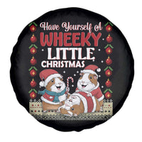 Have Yourself A Wheeky Little Christmas Spare Tire Cover Funny Guinea Pig Lover - Wonder Print Shop