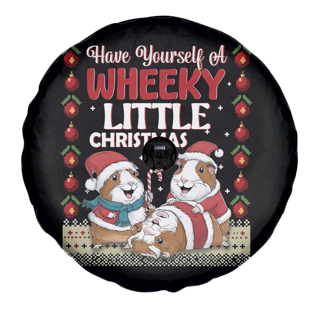 Have Yourself A Wheeky Little Christmas Spare Tire Cover Funny Guinea Pig Lover - Wonder Print Shop