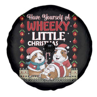 Have Yourself A Wheeky Little Christmas Spare Tire Cover Funny Guinea Pig Lover - Wonder Print Shop
