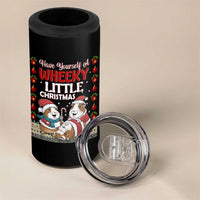 Have Yourself A Wheeky Little Christmas 4 in 1 Can Cooler Tumbler Funny Guinea Pig Lover - Wonder Print Shop