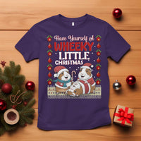 Have Yourself A Wheeky Little Christmas T Shirt Funny Guinea Pig Lover - Wonder Print Shop