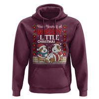 Have Yourself A Wheeky Little Christmas Hoodie Funny Guinea Pig Lover - Wonder Print Shop