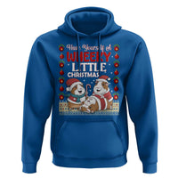 Have Yourself A Wheeky Little Christmas Hoodie Funny Guinea Pig Lover - Wonder Print Shop