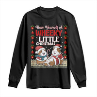 Have Yourself A Wheeky Little Christmas Long Sleeve Shirt Funny Guinea Pig Lover - Wonder Print Shop