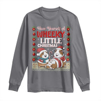 Have Yourself A Wheeky Little Christmas Long Sleeve Shirt Funny Guinea Pig Lover - Wonder Print Shop