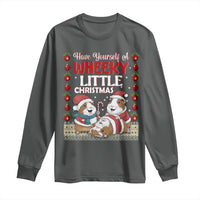 Have Yourself A Wheeky Little Christmas Long Sleeve Shirt Funny Guinea Pig Lover - Wonder Print Shop