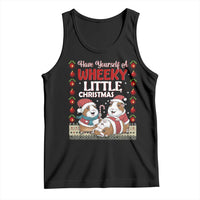 Have Yourself A Wheeky Little Christmas Tank Top Funny Guinea Pig Lover - Wonder Print Shop