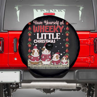 Christmas Guinea Pig Lover Spare Tire Cover Have Yourself A Wheeky Little - Wonder Print Shop