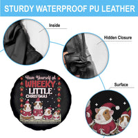 Christmas Guinea Pig Lover Spare Tire Cover Have Yourself A Wheeky Little - Wonder Print Shop