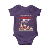 Christmas Guinea Pig Lover Baby Onesie Have Yourself A Wheeky Little - Wonder Print Shop