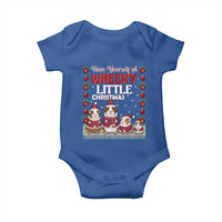 Christmas Guinea Pig Lover Baby Onesie Have Yourself A Wheeky Little - Wonder Print Shop