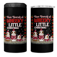 Christmas Guinea Pig Lover 4 in 1 Can Cooler Tumbler Have Yourself A Wheeky Little - Wonder Print Shop