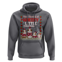 Christmas Guinea Pig Lover Hoodie Have Yourself A Wheeky Little - Wonder Print Shop