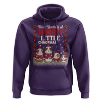 Christmas Guinea Pig Lover Hoodie Have Yourself A Wheeky Little - Wonder Print Shop
