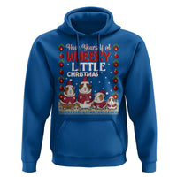 Christmas Guinea Pig Lover Hoodie Have Yourself A Wheeky Little - Wonder Print Shop