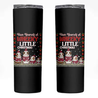 Christmas Guinea Pig Lover Skinny Tumbler Have Yourself A Wheeky Little - Wonder Print Shop