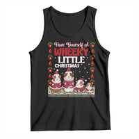Christmas Guinea Pig Lover Tank Top Have Yourself A Wheeky Little - Wonder Print Shop