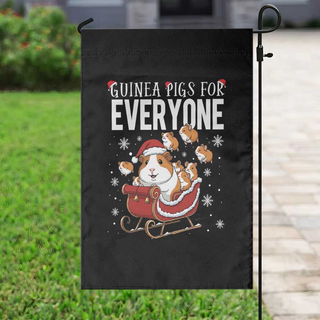 Christmas Guinea Pigs For Everyone Garden Flag Funny Cavy Lover Gift - Wonder Print Shop