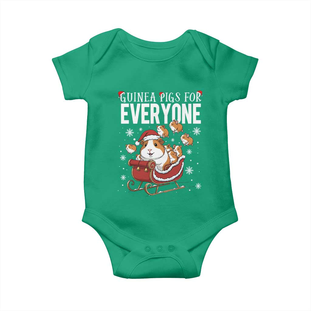 Christmas Guinea Pigs For Everyone Baby Onesie Funny Cavy Lover Gift - Wonder Print Shop