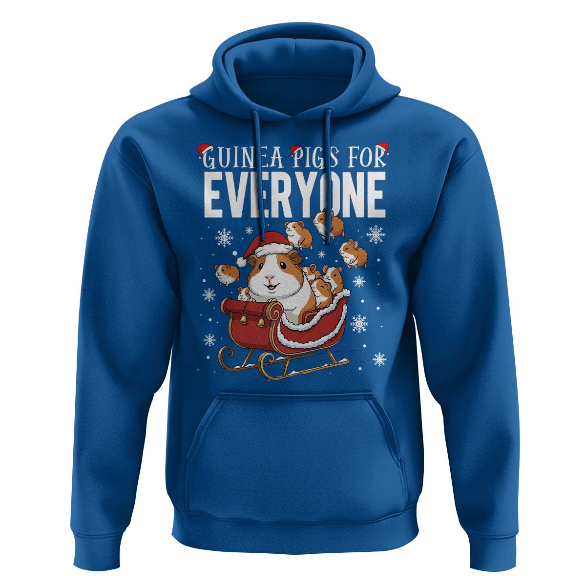 Christmas Guinea Pigs For Everyone Hoodie Funny Cavy Lover Gift - Wonder Print Shop