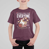 Christmas Guinea Pigs For Everyone T Shirt For Kid Funny Cavy Lover Gift - Wonder Print Shop