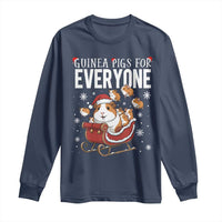 Christmas Guinea Pigs For Everyone Long Sleeve Shirt Funny Cavy Lover Gift - Wonder Print Shop