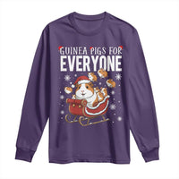 Christmas Guinea Pigs For Everyone Long Sleeve Shirt Funny Cavy Lover Gift - Wonder Print Shop