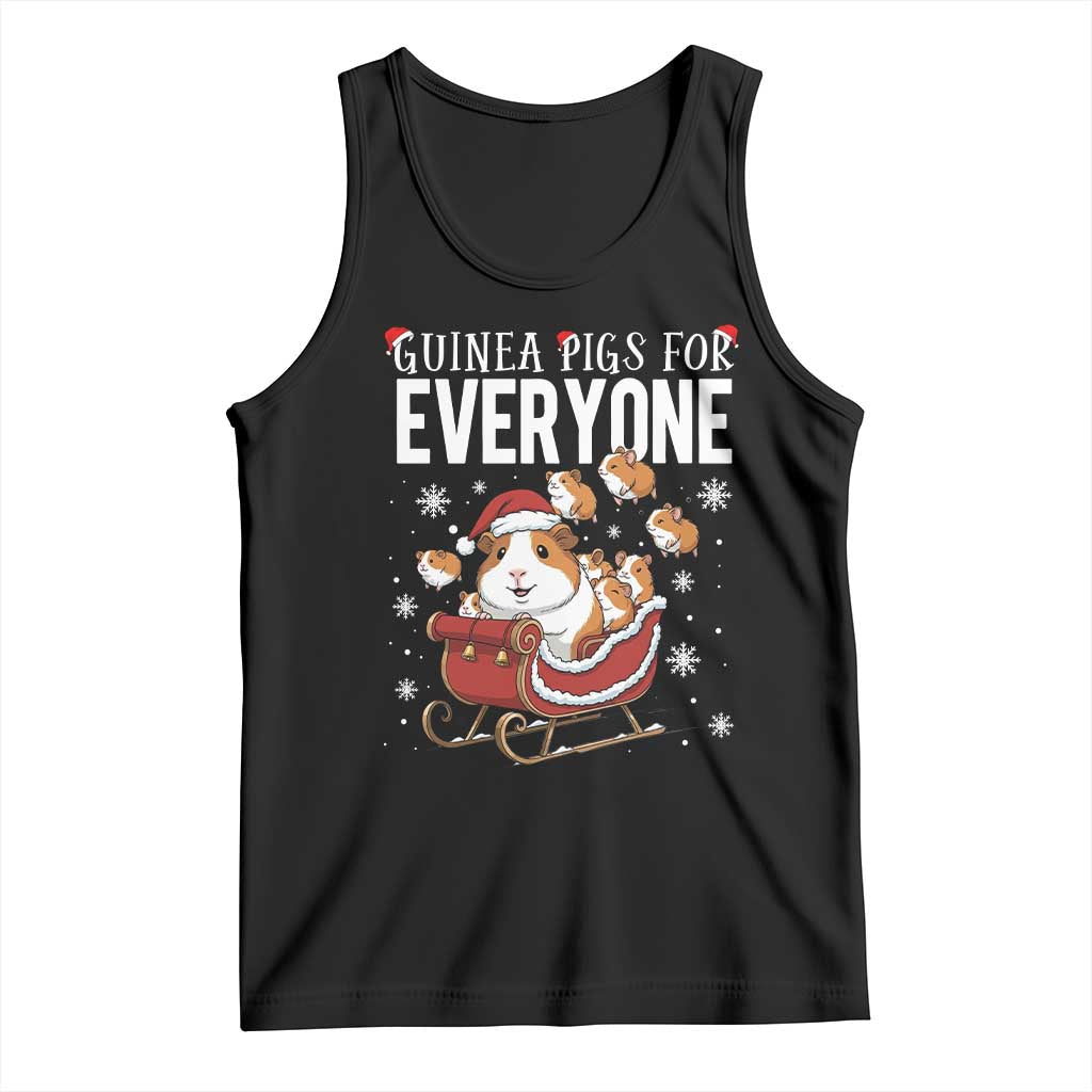 Christmas Guinea Pigs For Everyone Tank Top Funny Cavy Lover Gift - Wonder Print Shop
