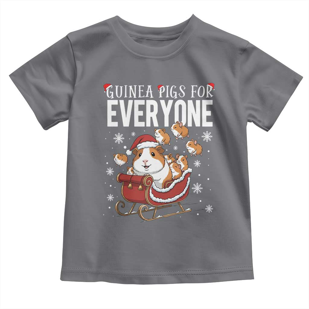 Christmas Guinea Pigs For Everyone Toddler T Shirt Funny Cavy Lover Gift - Wonder Print Shop