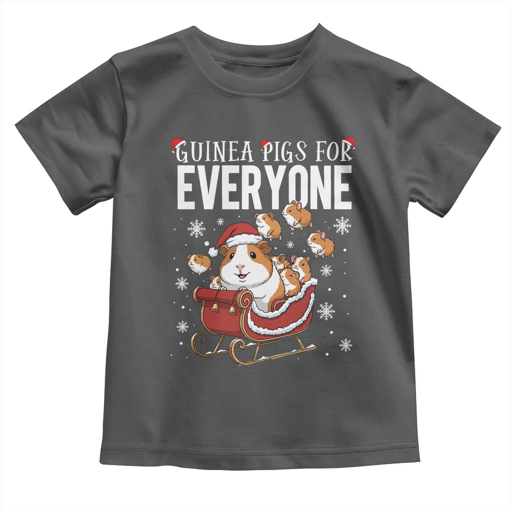 Christmas Guinea Pigs For Everyone Toddler T Shirt Funny Cavy Lover Gift - Wonder Print Shop